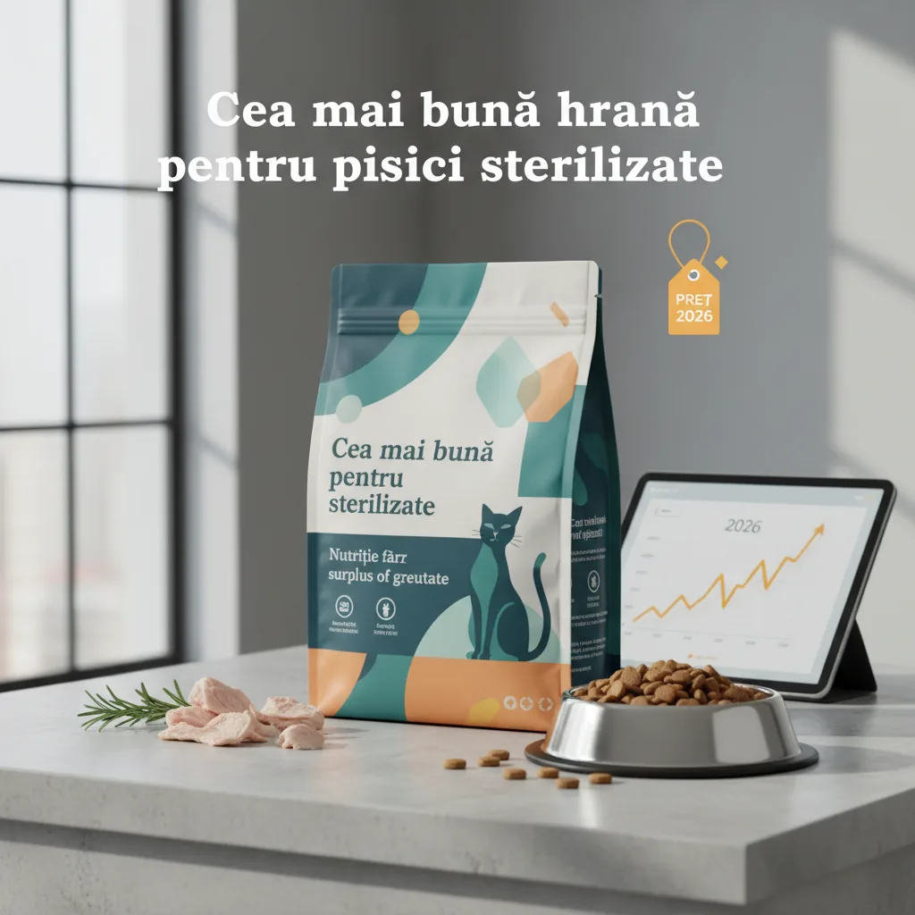Cea mai bună hrană pentru pisici sterilizate în 2026: Nutriție fără surplus de greutate