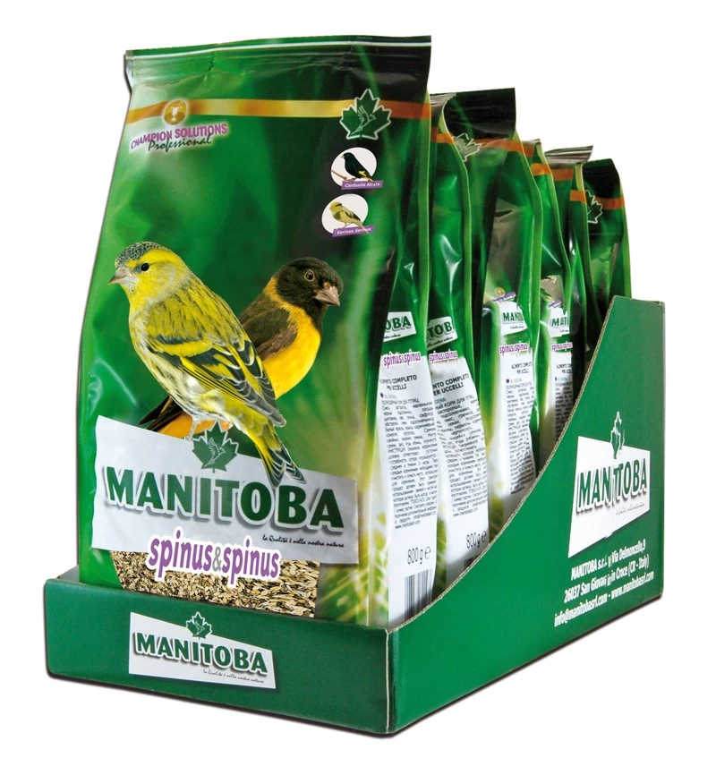 Manitoba Spinus& Spinus 2.5 kg, hrana completa scatii si pasari autohtone