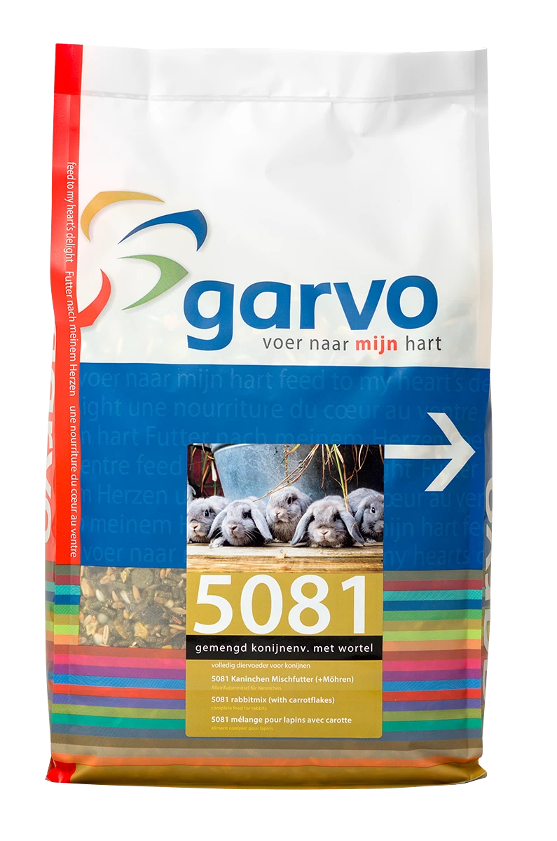 Furaj Garvo 5081 20 kg - hrana pentru  Iepuri, amestec de cereale si musli
