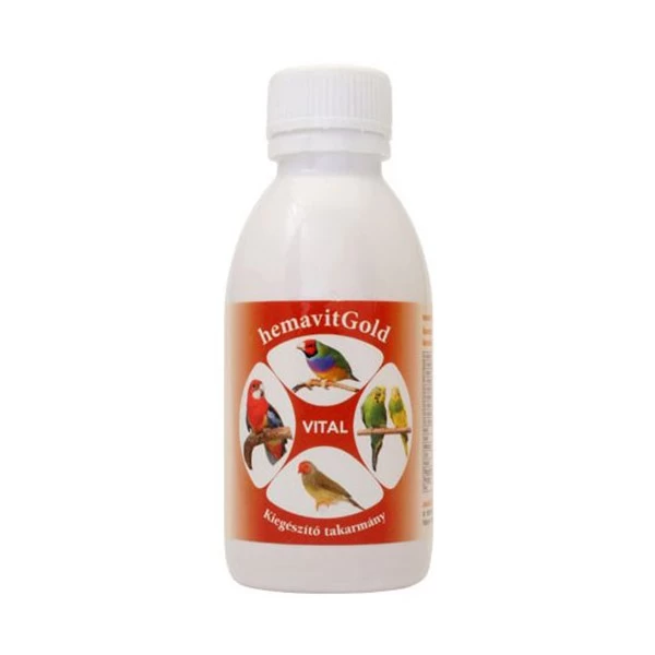 Hemavit Gold Vital 100ml Supliment nutritiv pentru pasari exotice