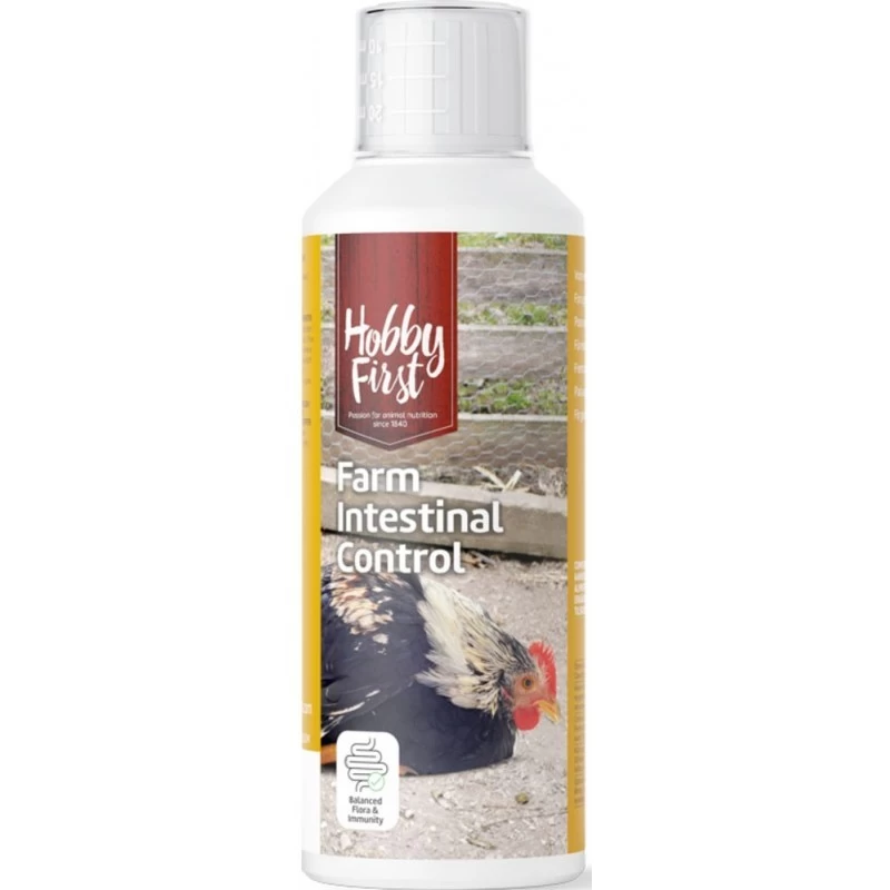 Hobby First Intestinal Control 250 ml  Supliment nutritiv pentru  pasari  de curte