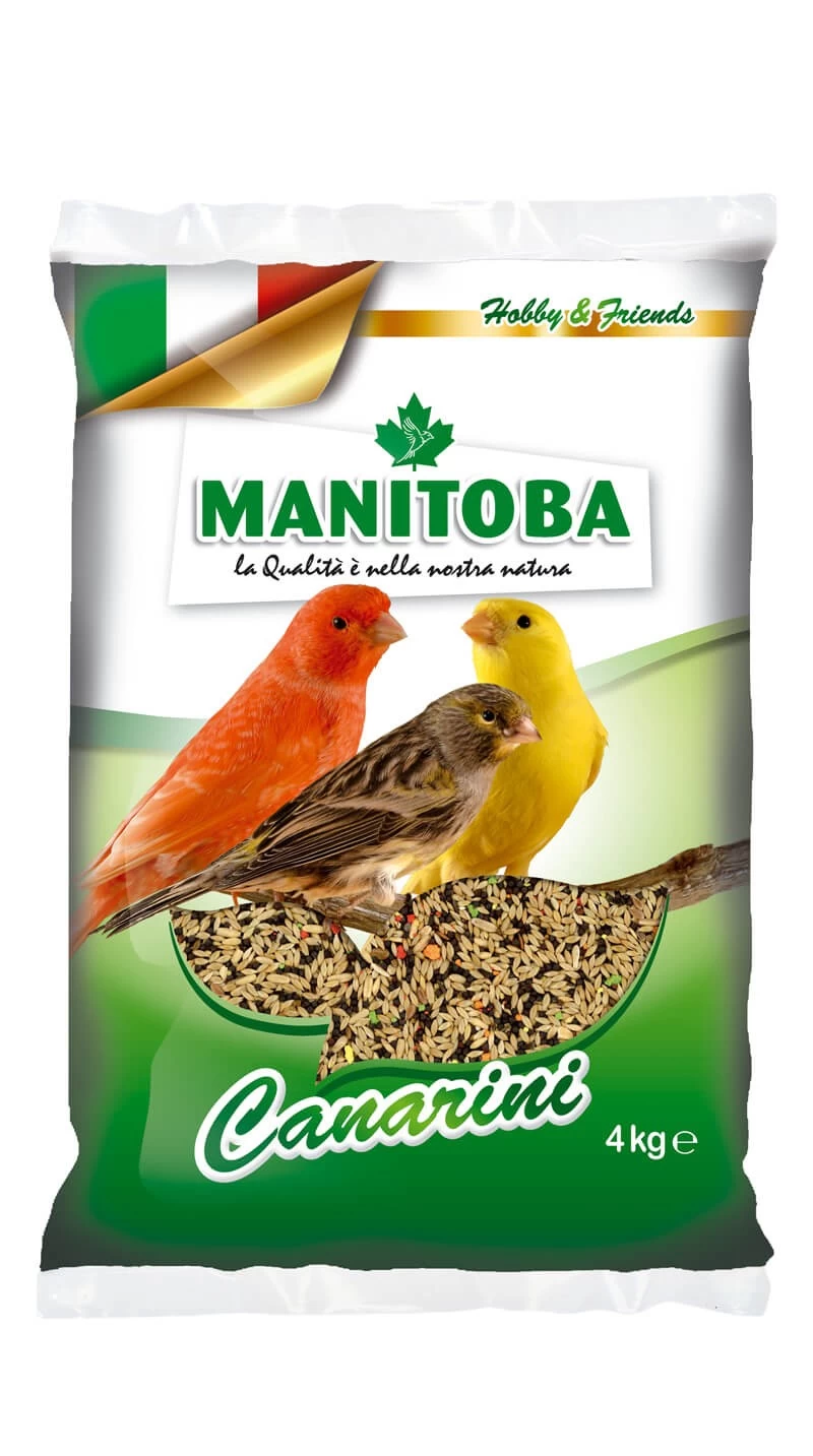 Manitoba Canarini-4 kg, hrana completa canari