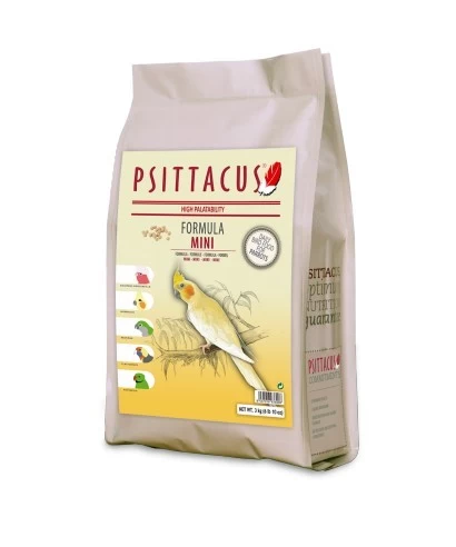 Psittacus Mini Maintenance Formula hrana pelete papagali medii-3kg