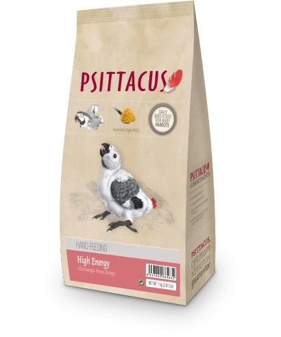 Psittacus Hand Feeding High Energy hrana completa pentru hranirea puilor de papagali 1kg