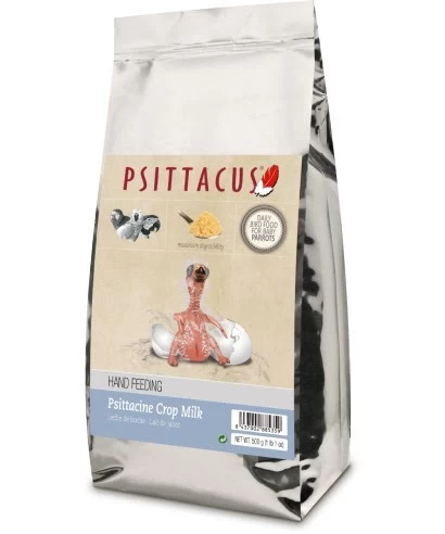 Psittacus Hand Feeding Psittacine Crop Milk hrana pentru hranirea puilor de papagali -500g