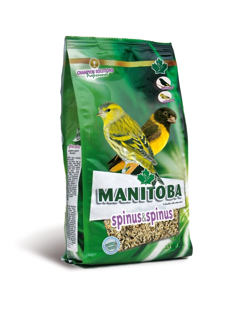 Manitoba Spinus& Spinus 800g, hrana completa scatii si pasari autohtone