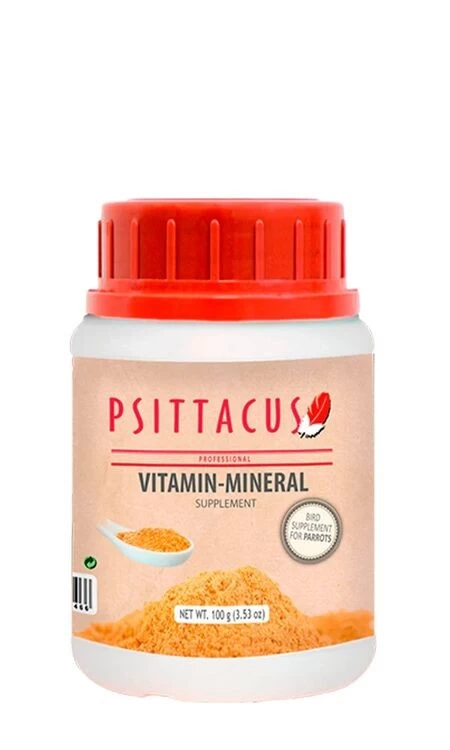 Supliment pentru pasari exotice, Psittacus Vitamin-Mineral-700g