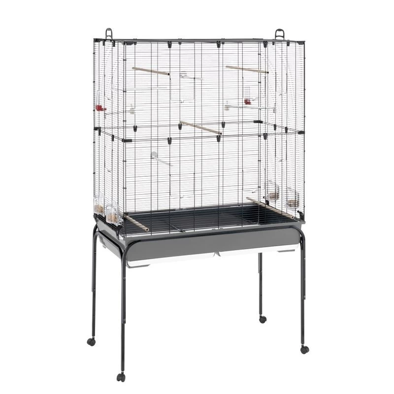 Voliera Planeta de interior pentru canari si cinteze L 99,5 x l 53 x h 171,5 cm