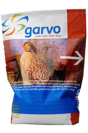 Garvo 5461 Pheasantmix with Peas-20kg, Furaj pelete complet,de crestere,cu mazare pentru fazani si curcani