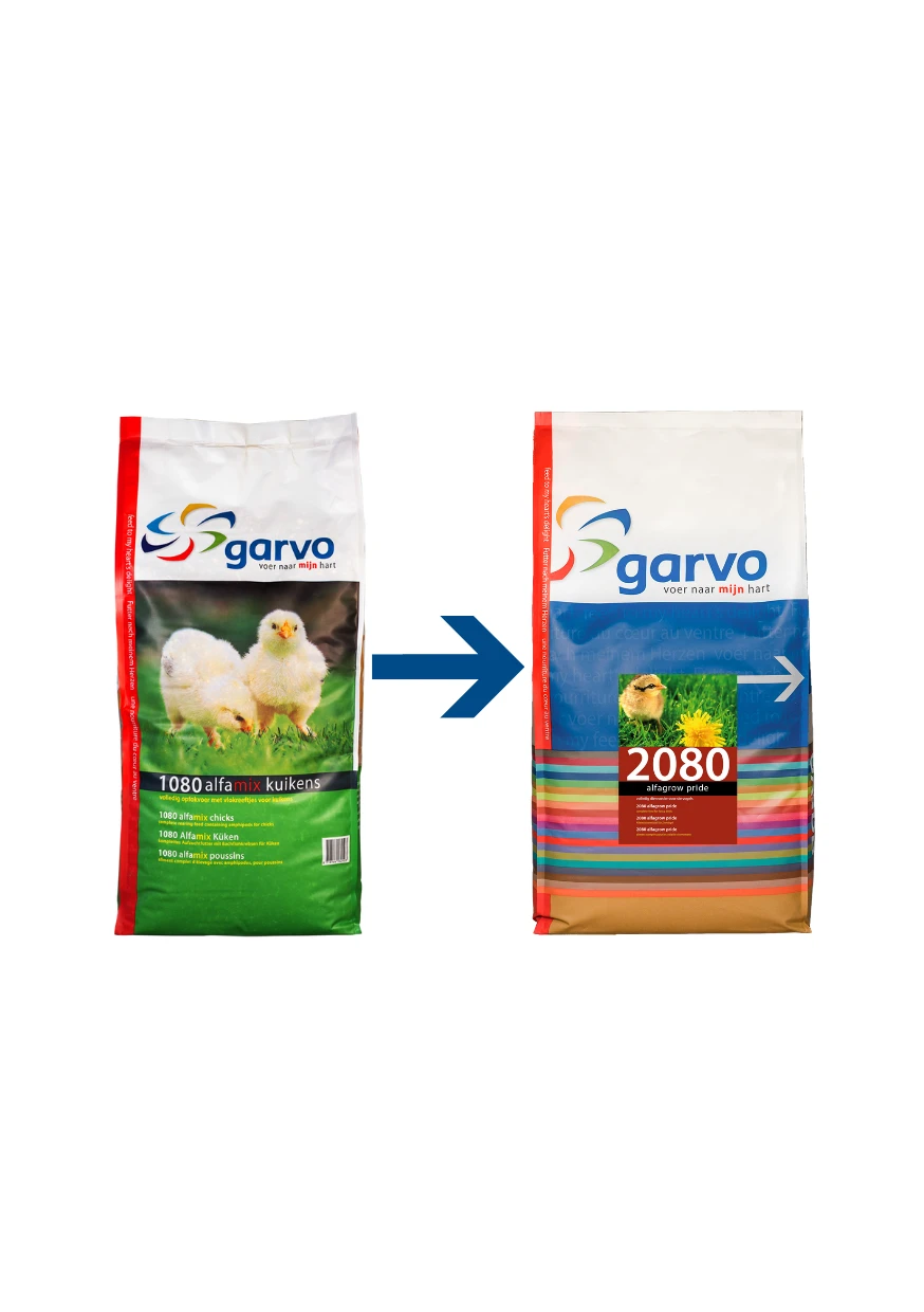 Garvo 2080, Alfamix Chicks Premium-16 kg- hrana pentru puii de  gaina