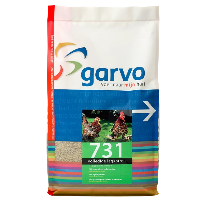 Garvo 731 20 kg-hrana  pellet pentru gaini ouatoare de rasa