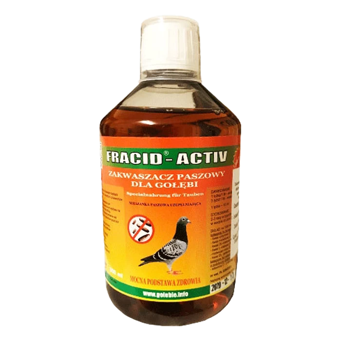 Patron fracid activ 500ml Supliment nutritiv natural pentru porumbei